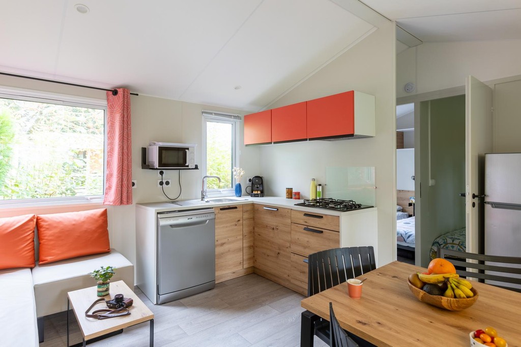 Extérieur mobil-home confort 2 chambres sans sanitaires