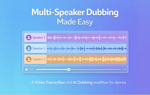 Multi-Speaker Dubbing Made Easy