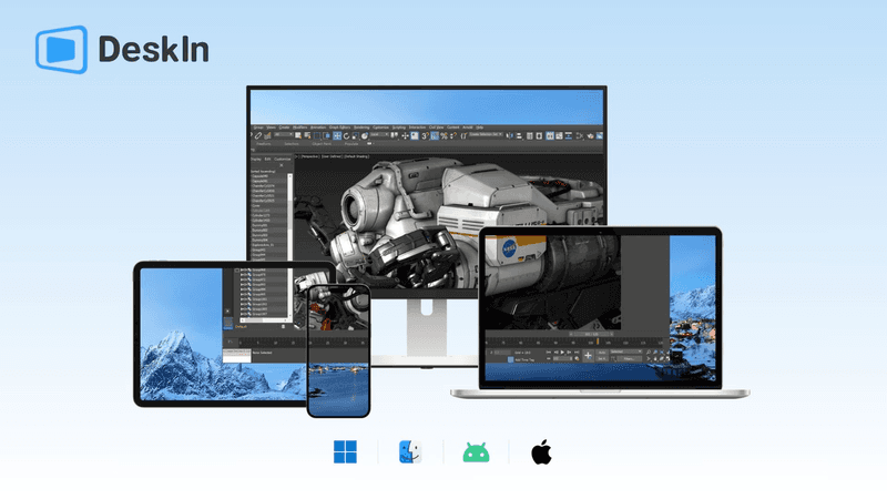 DeskIn Windows 遠端桌面連線