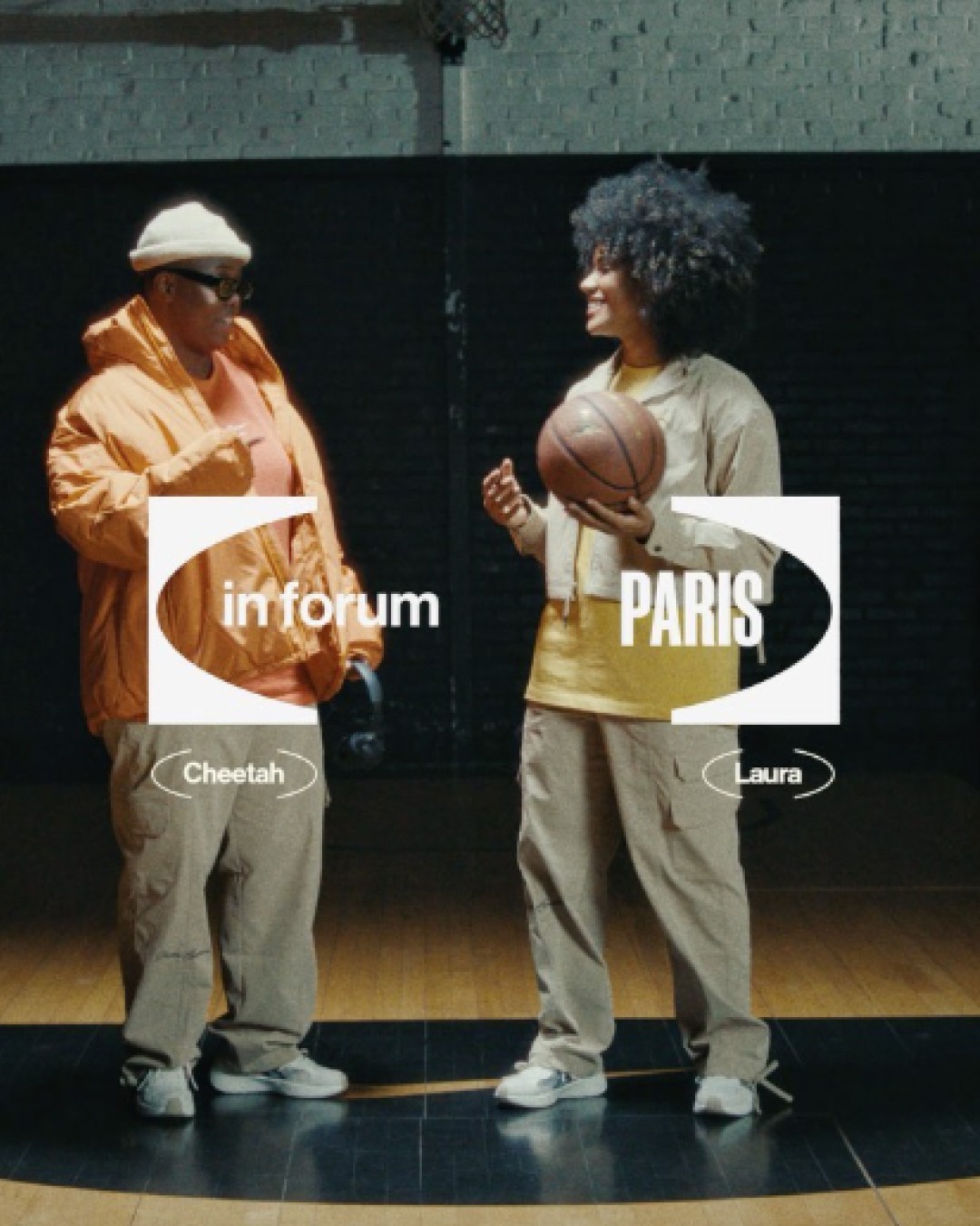 Two people with text overlay