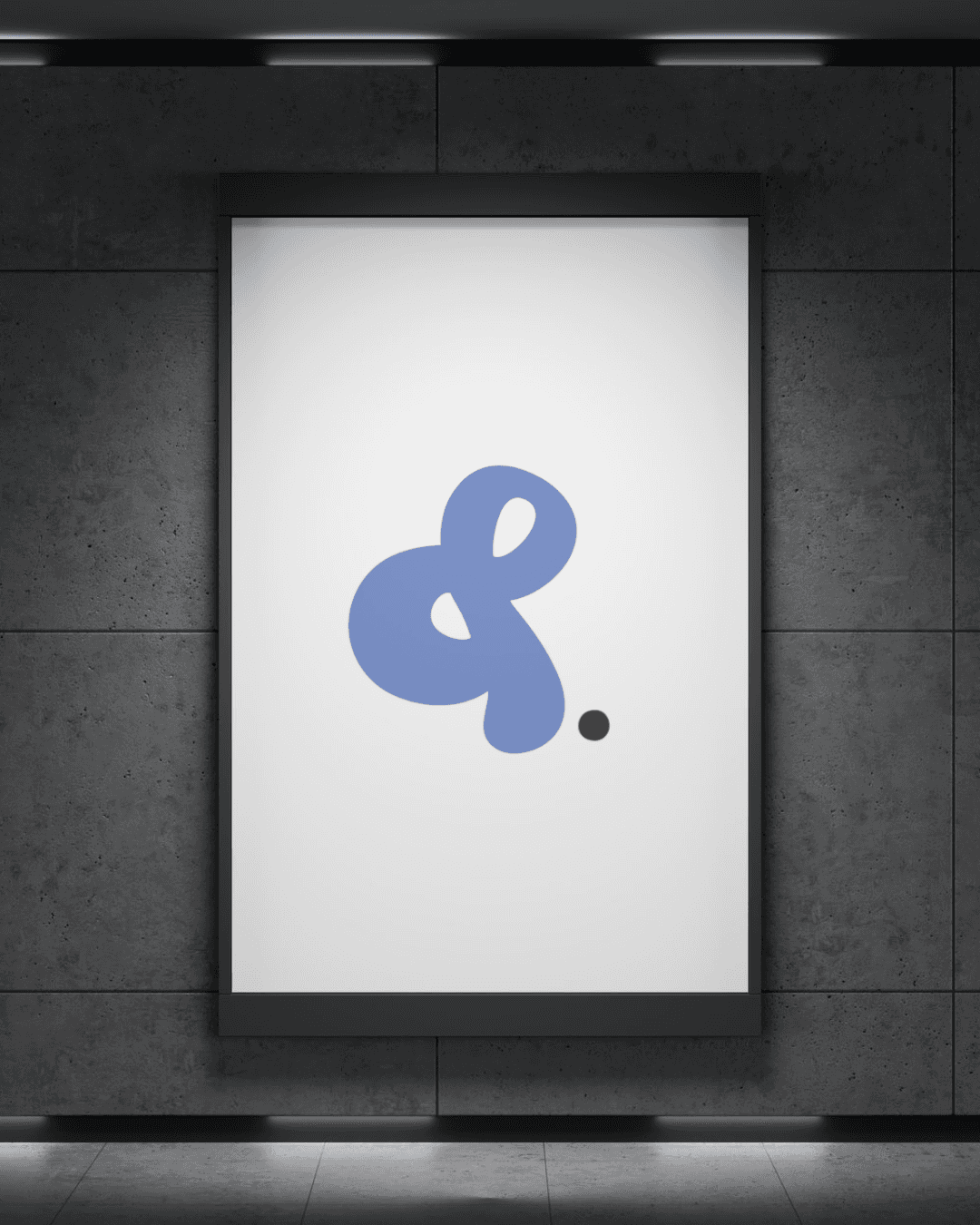 Portrait of portfolio creator – back view