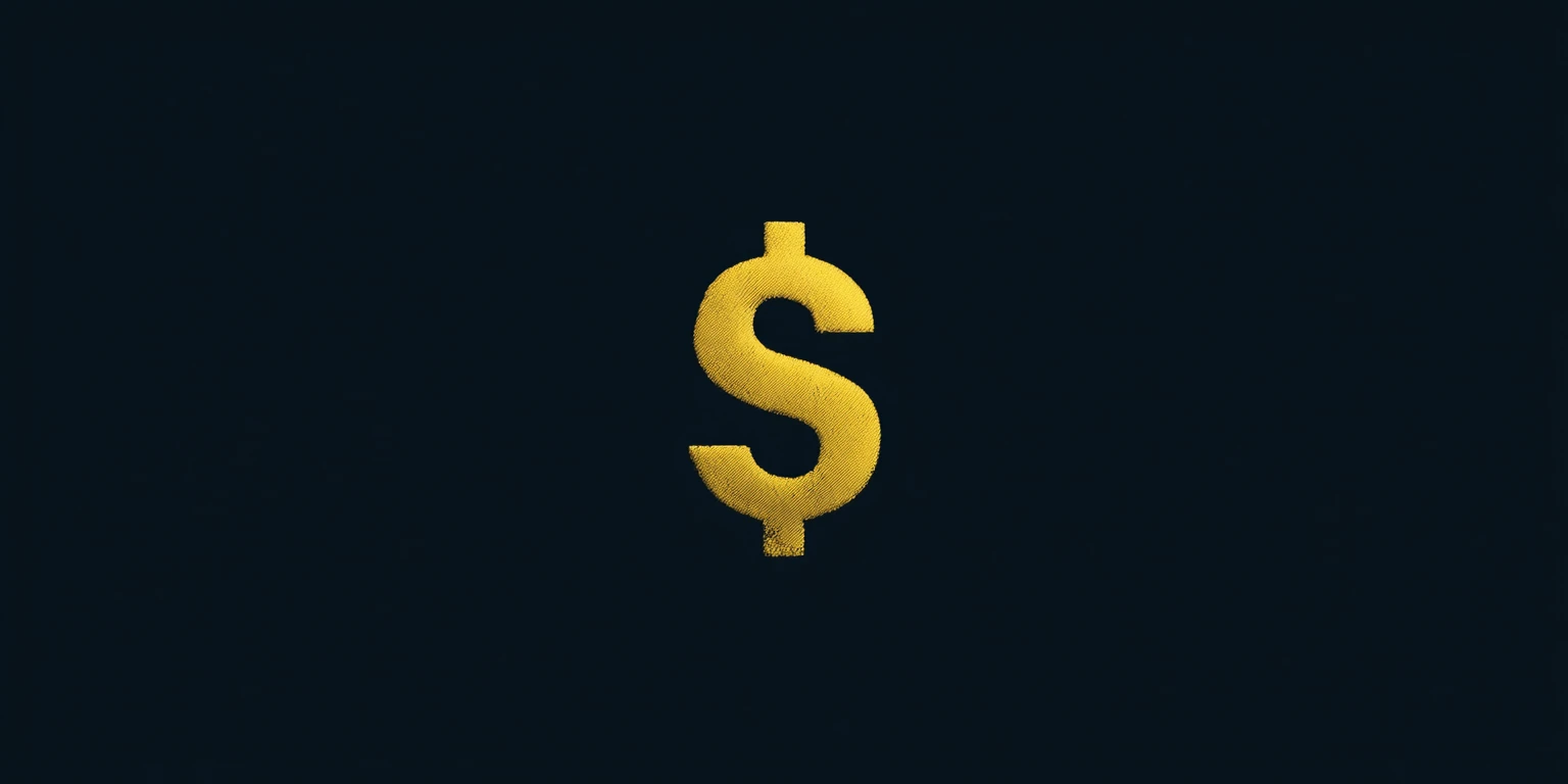 floating colorful object with a gray background