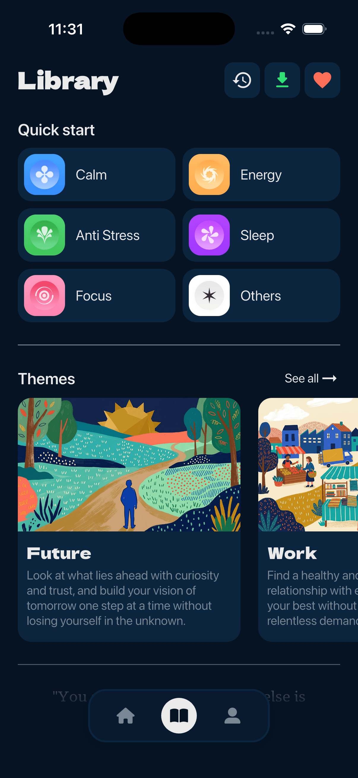 Mobile UI