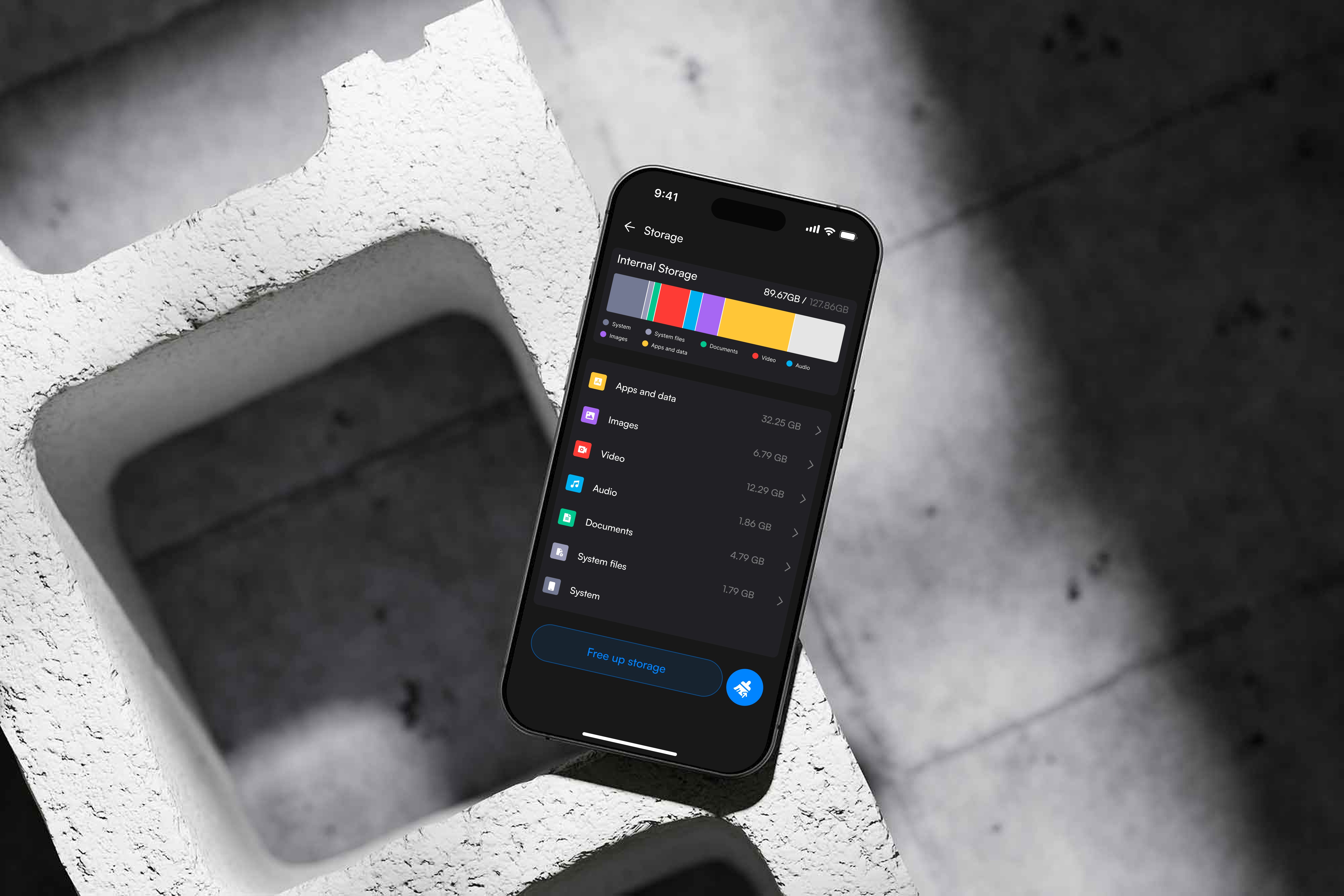 Dashboard UI Screen