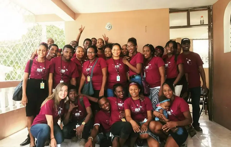 The Gabriel’s Promise team gathered together in Carrefour, Haiti