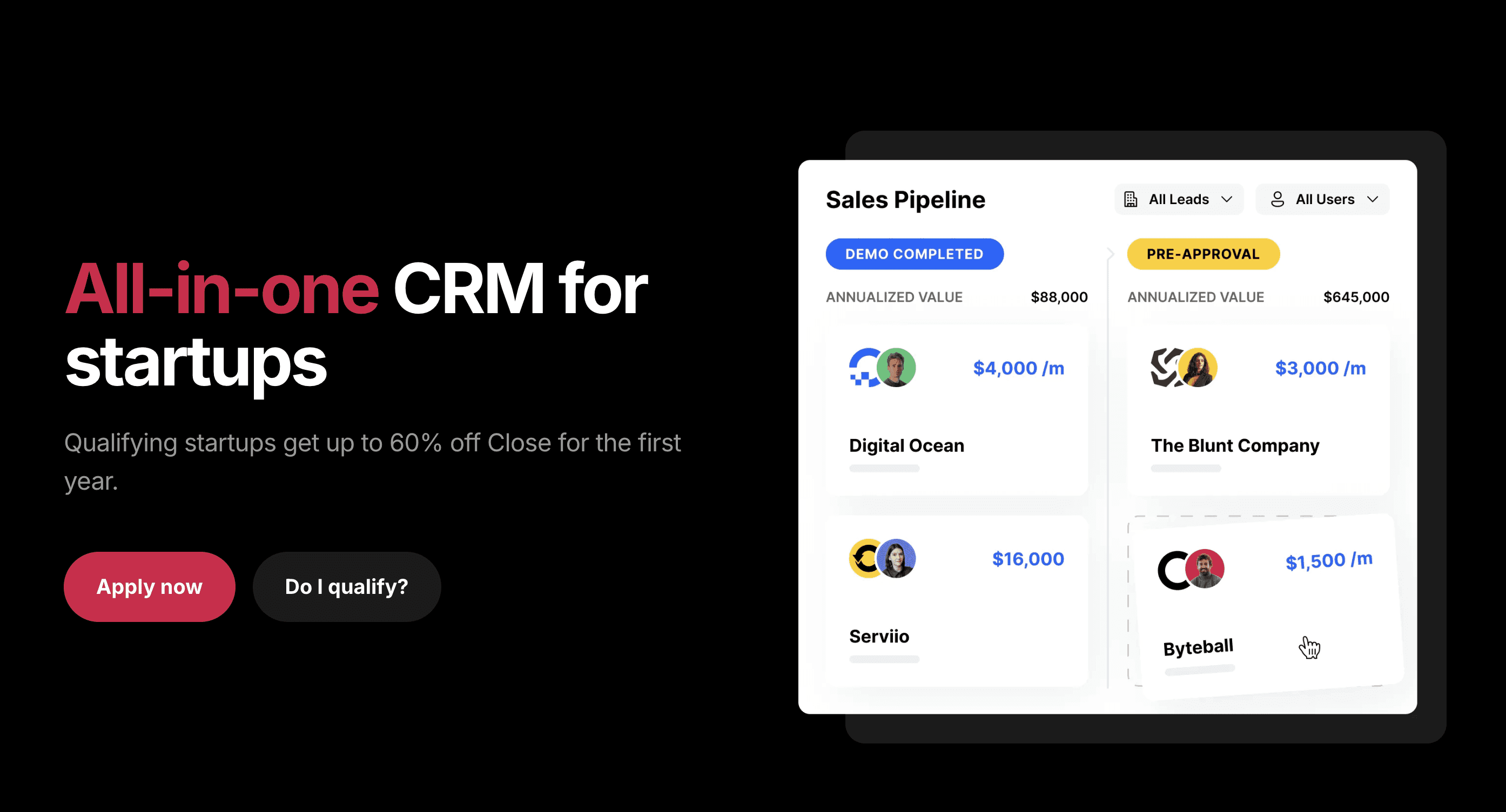 AI CRMs for Early Stage B2B Startups - Close