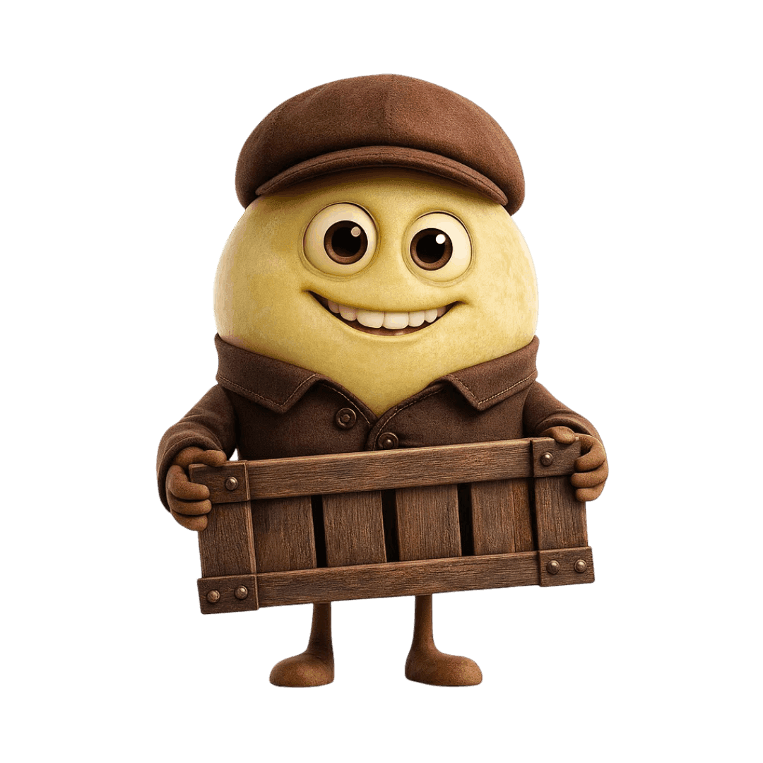 Pedro Ximénez grape berry illustration for wine education.