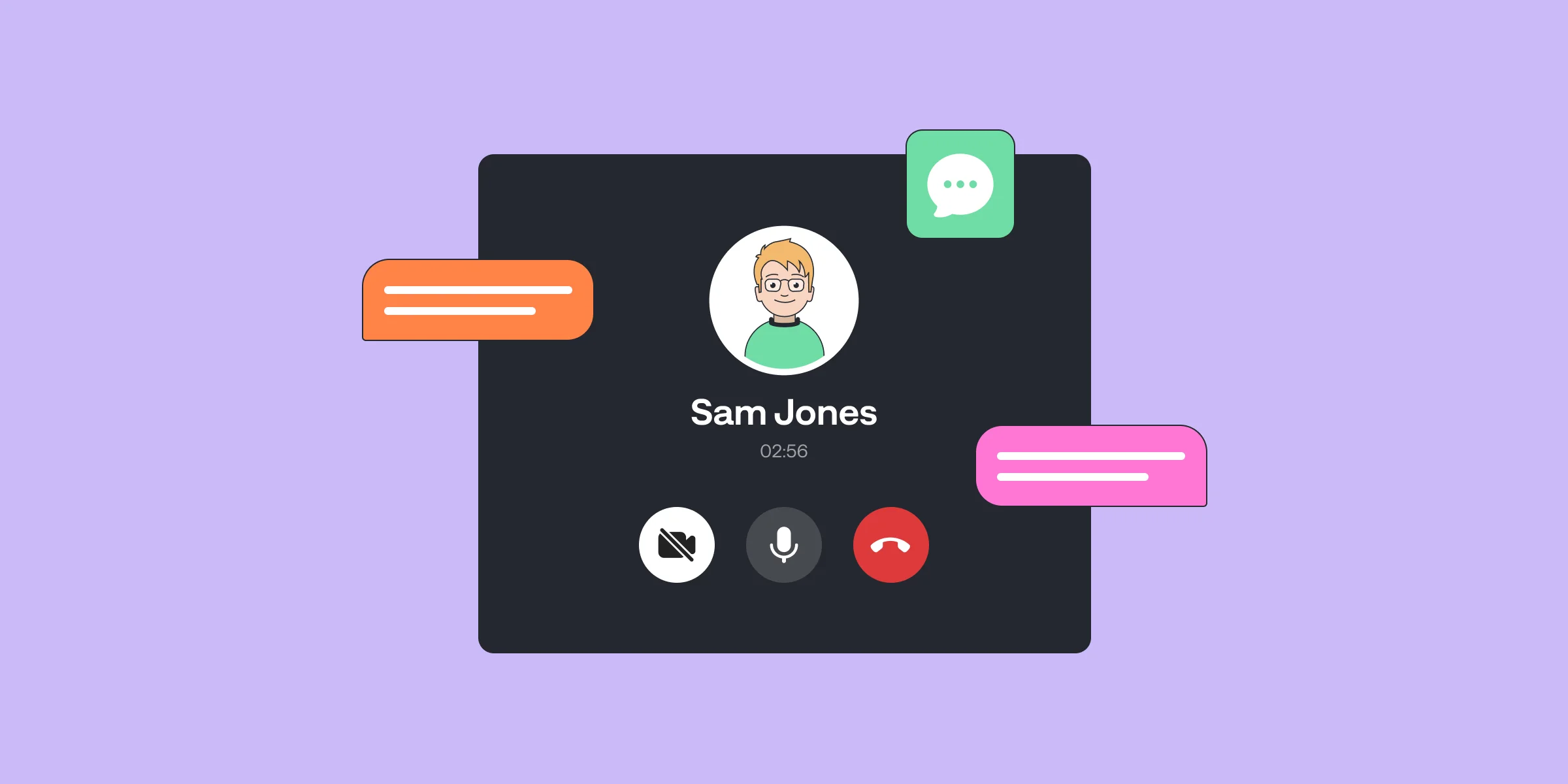 video call for user engagement