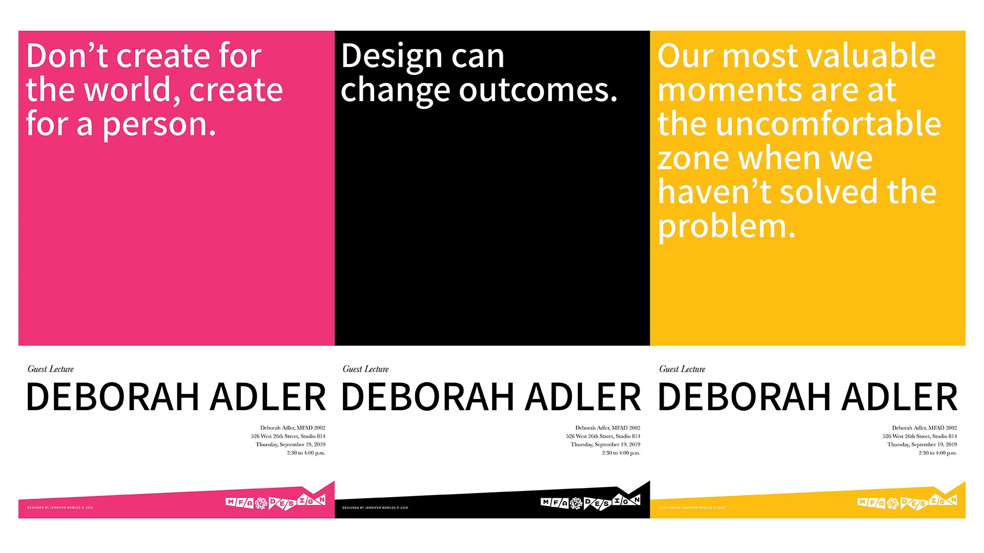 Deborah Adler talk