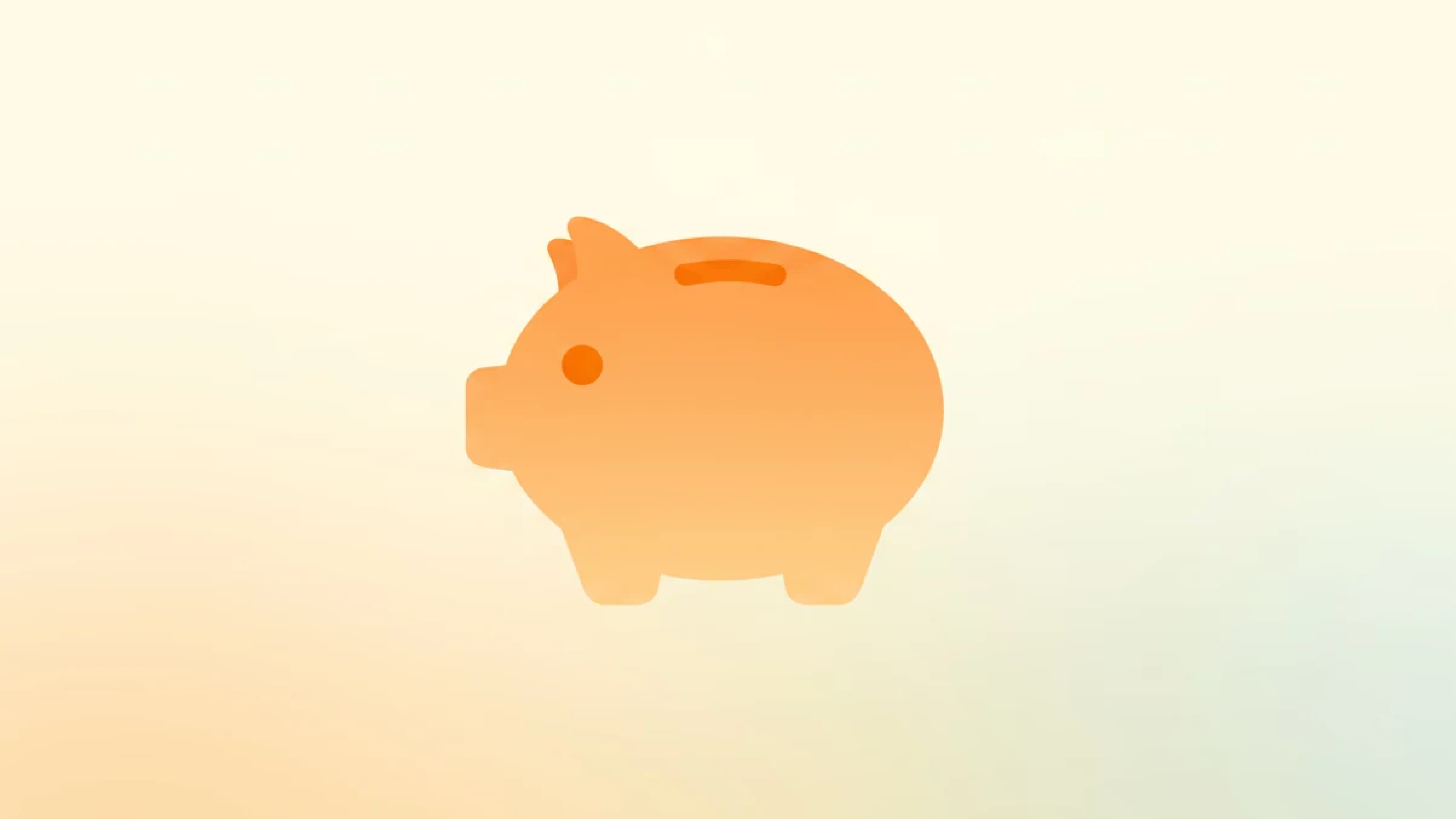 프리랜서 완충 자금과 수입 변동 대비 저축을 표현한 돼지 저금통 일러스트, 매달 들쭉날쭉한 수입에도 무너지지 않는 예산 관리법 가이드. Gemini 프롬프트: