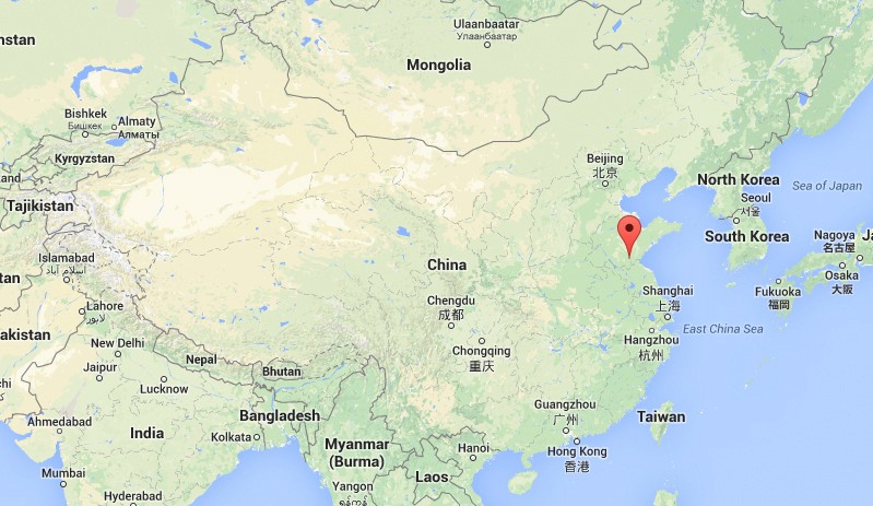 google map capturing part of china