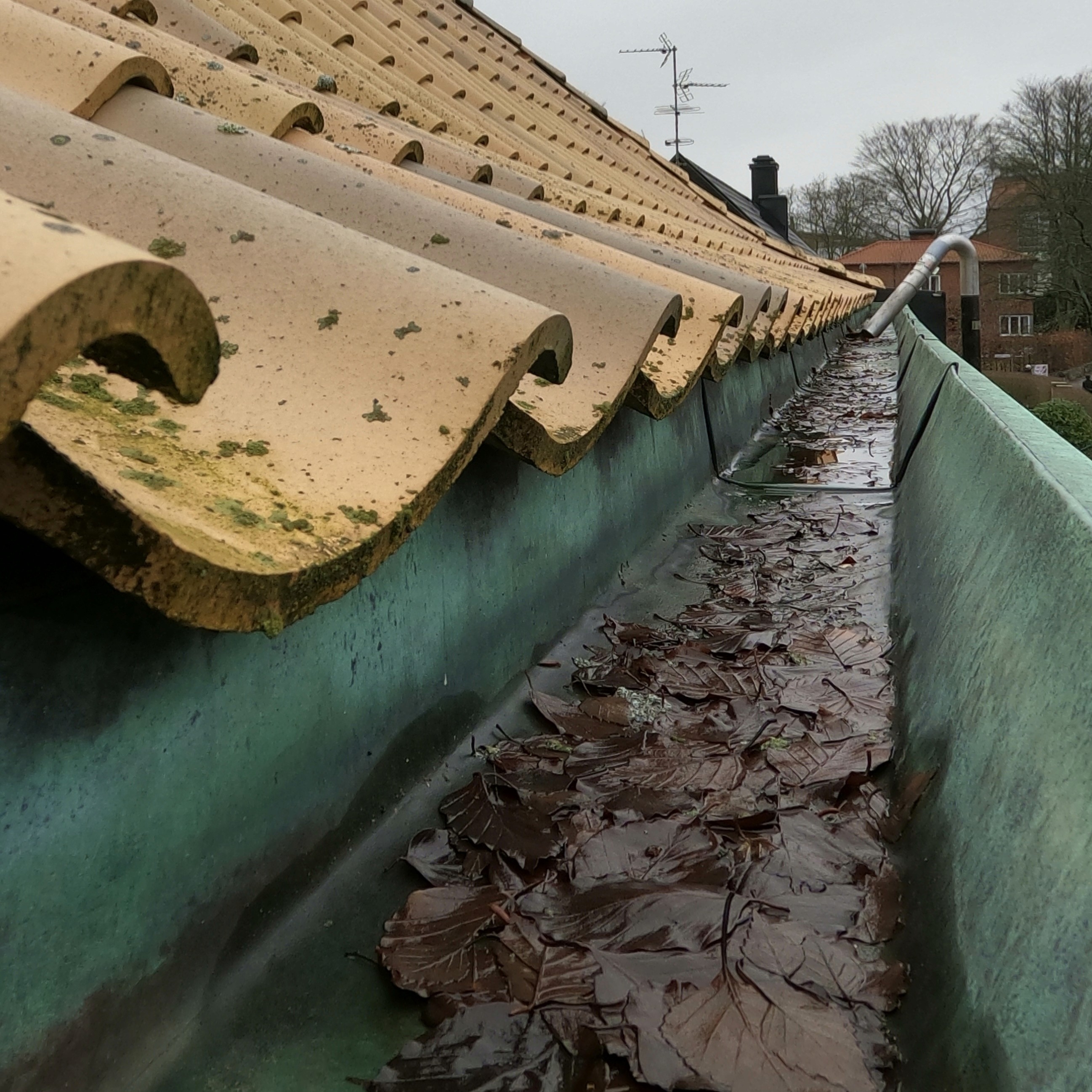 Aquafix, Rensning av hängrännor i Stockholm, Förebild