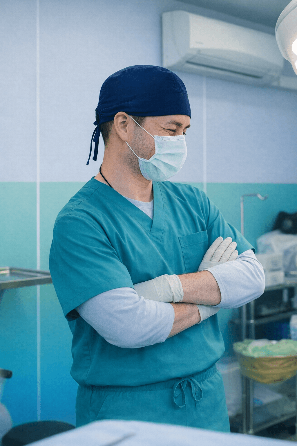 worker on laboratorium