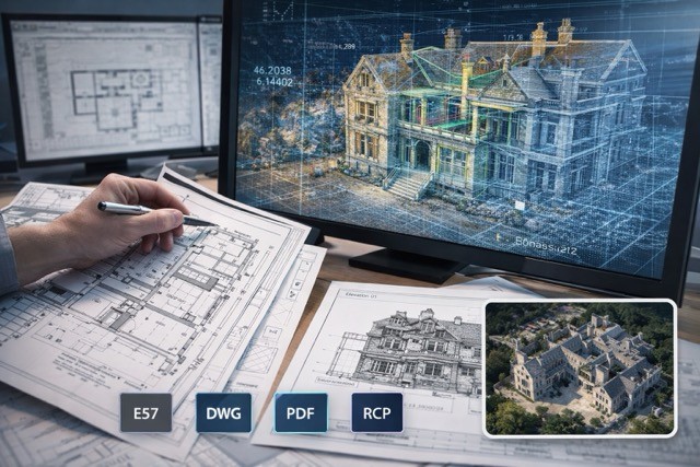 Photogrammétrie terrestre et aérienne