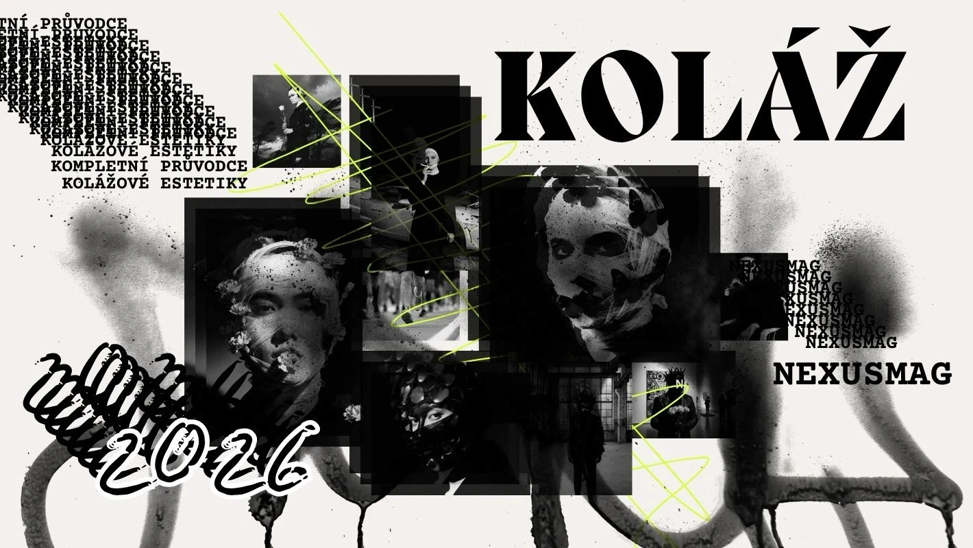 koláž, kolážová estetika, zine kultura, nexusmag