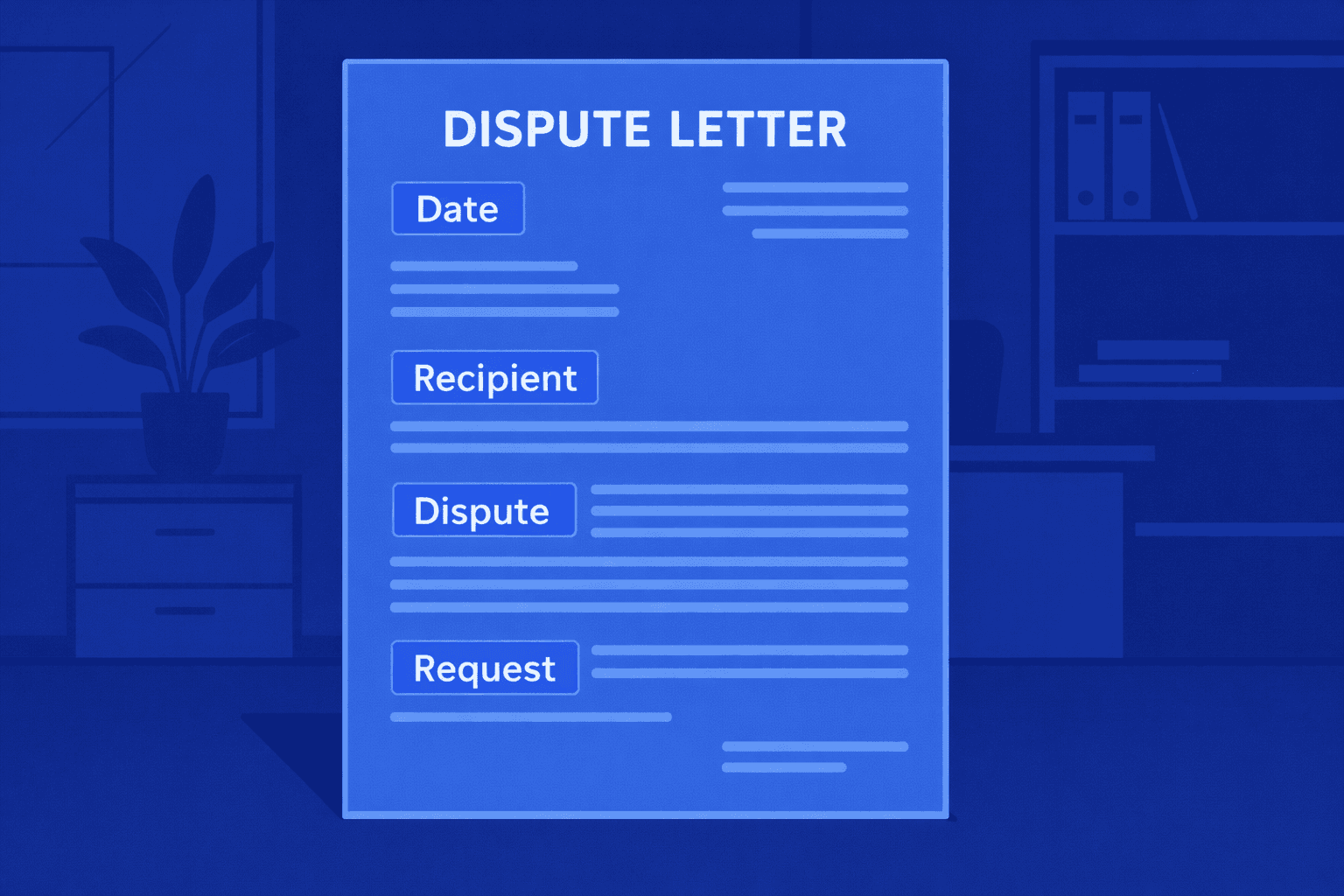 Illustration of properly structured Amazon chargeback dispute letter format