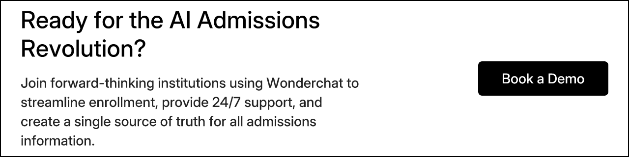 Ready for the AI Admissions Revolution?