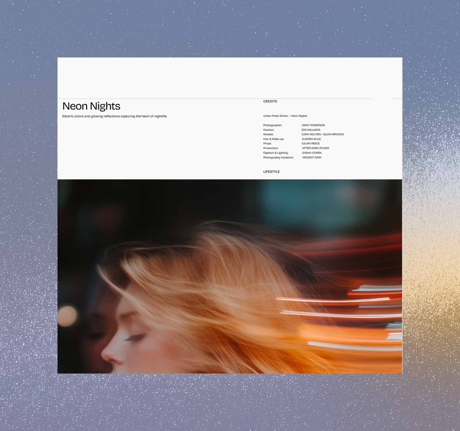Focal – Minimal Photography Portfolio Template