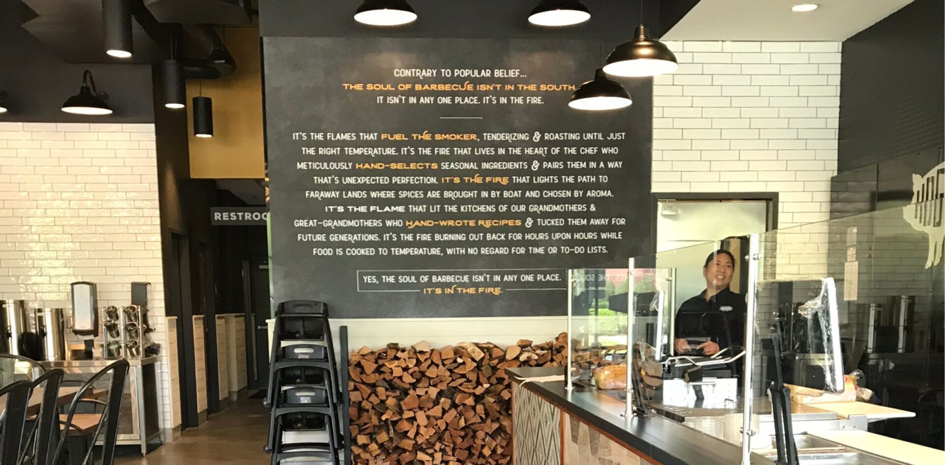 brown and gray concrete store