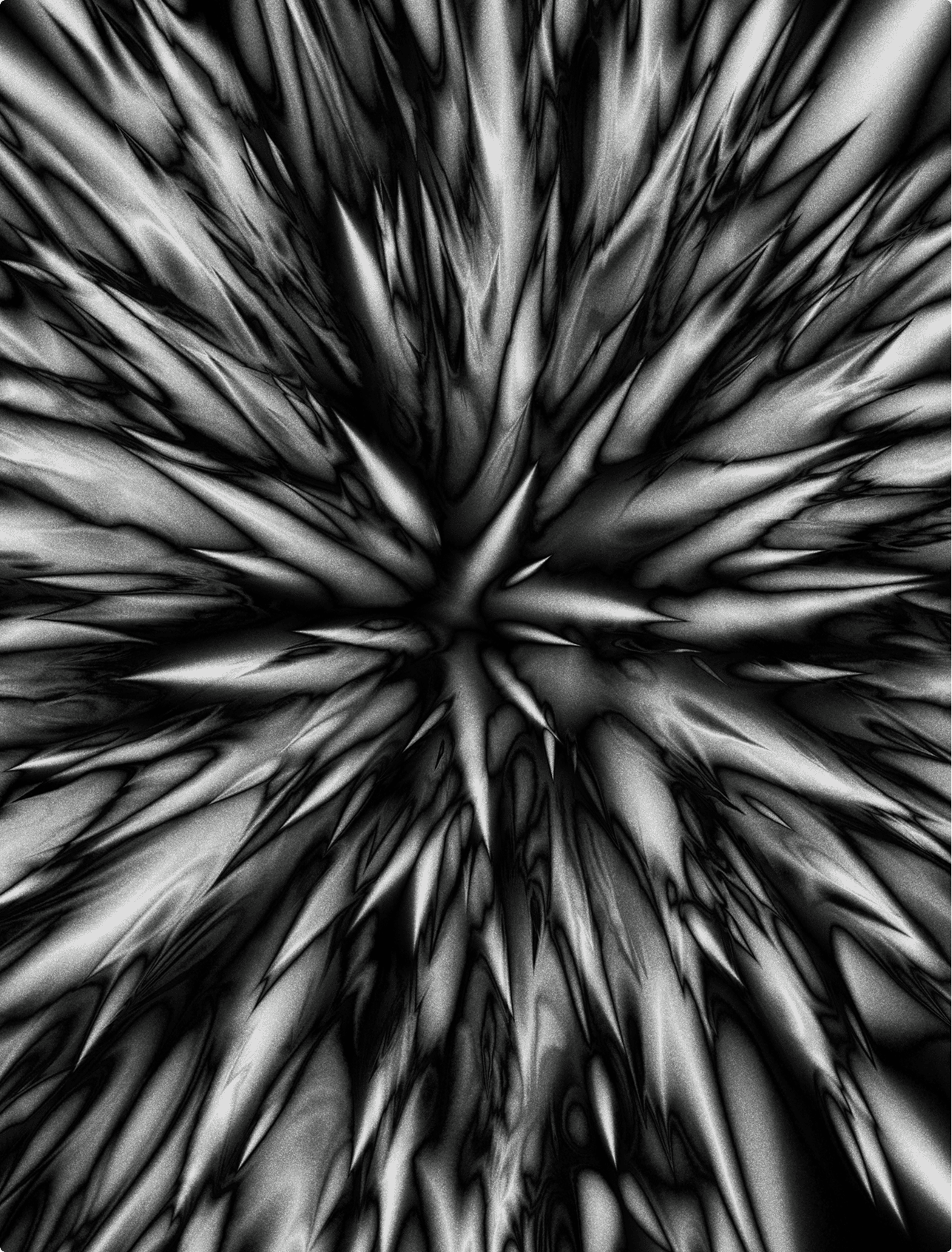 Blue digital light abstraction
