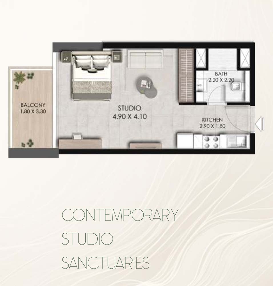 Fairway Residences  Studio