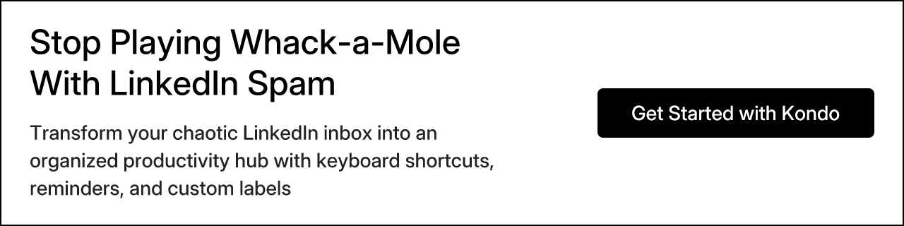 Stop Playing Whack-a-Mole With LinkedIn Spam