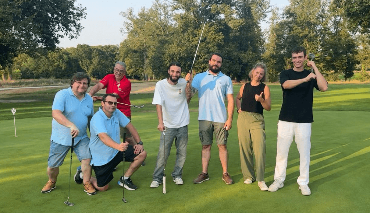 Équipe EMB Solutions Toulouse Pau au Golf