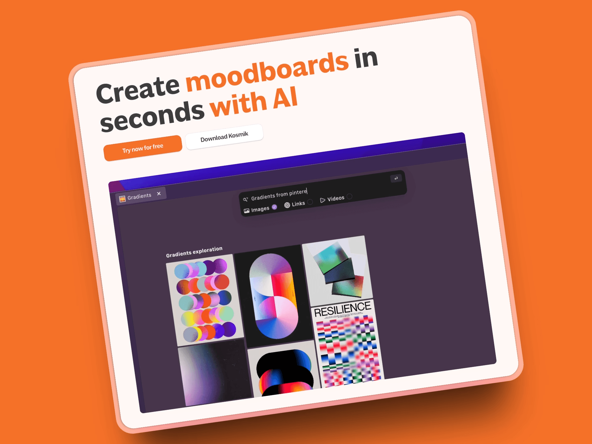 Kosmik: Best Figma Alternative for Moodboarding
