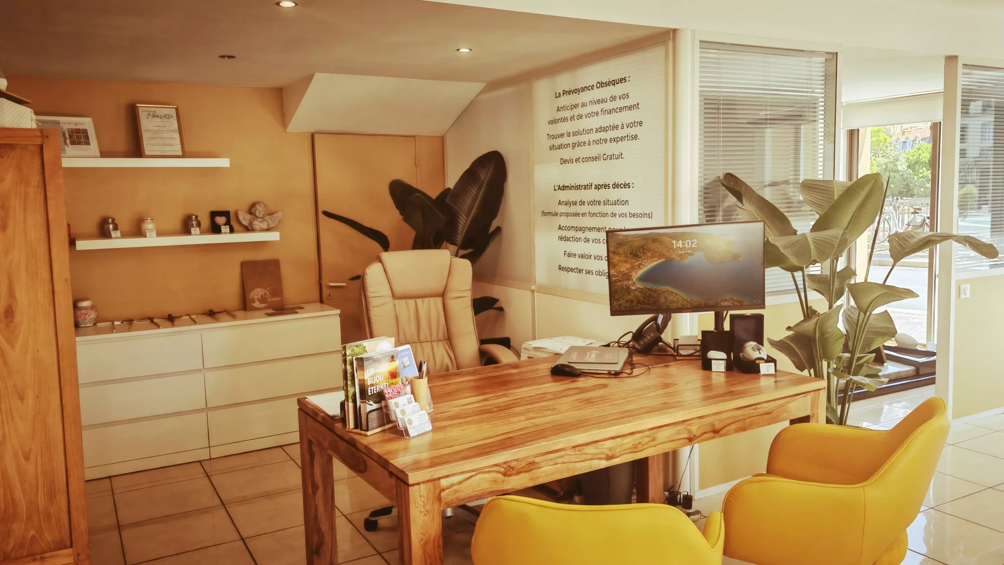 intérieur agence hyeres