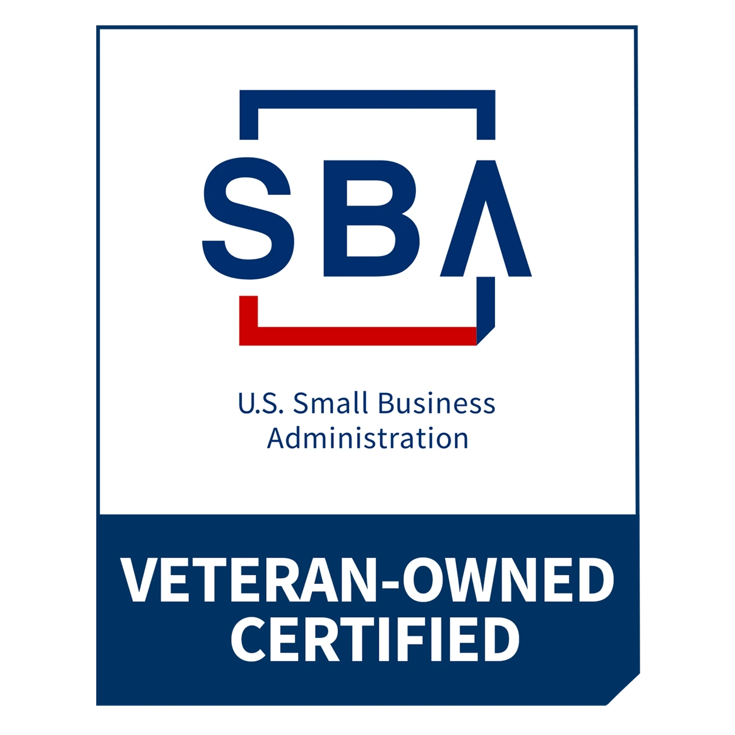 U.S. Veteran Owned Small Business Administration certified small business
