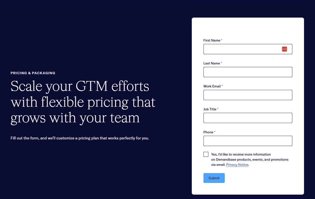 Demandbase, best for enterprise ABM teams with advertising-led programs