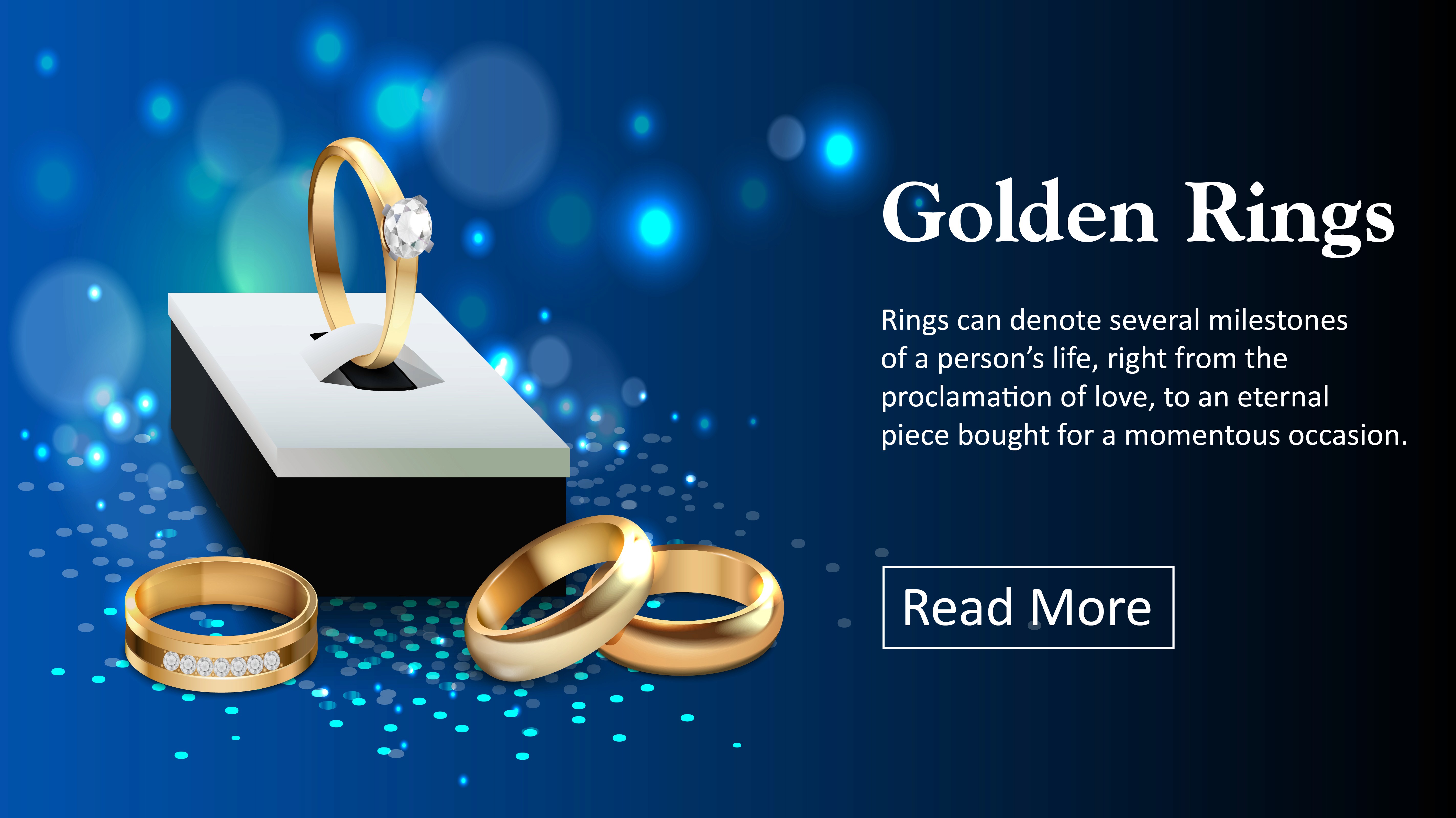 Royal gems gold ring banner raghavendrra