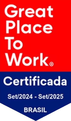 selo great place to work GPTW - Set/2024 a Set/2025