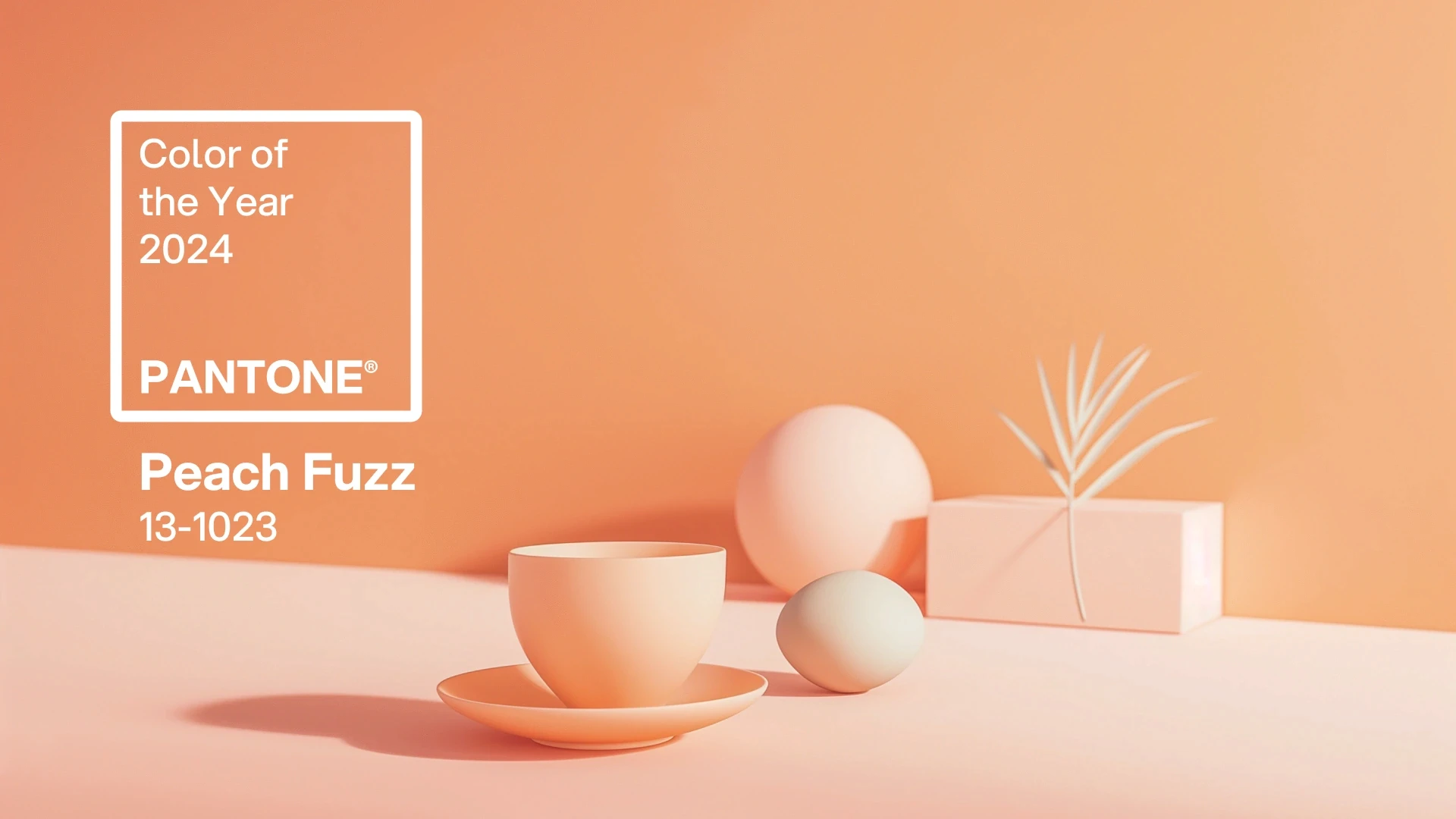 Introducing Pantone Colour of the Year 2024: Peach Fuzz