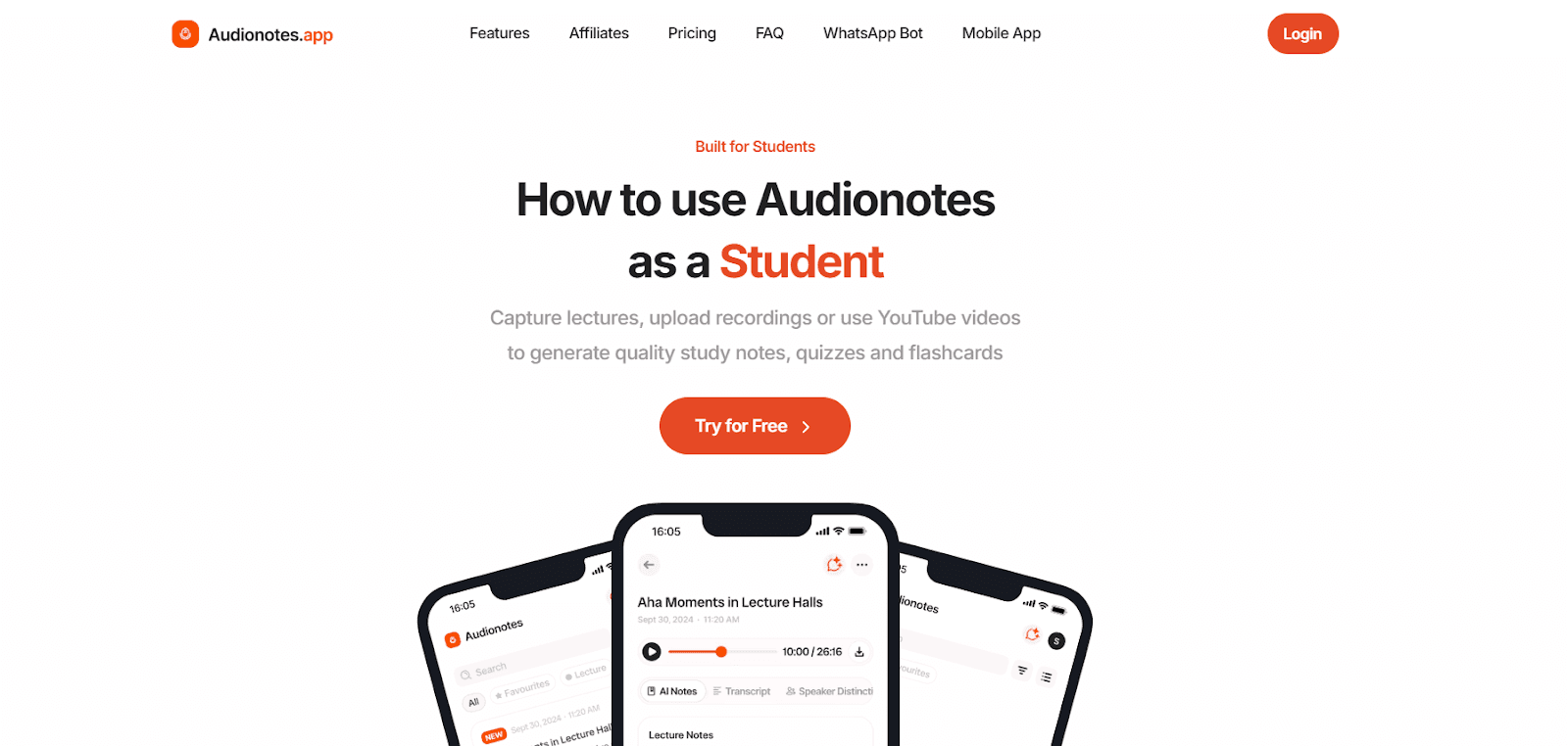 Audionotes