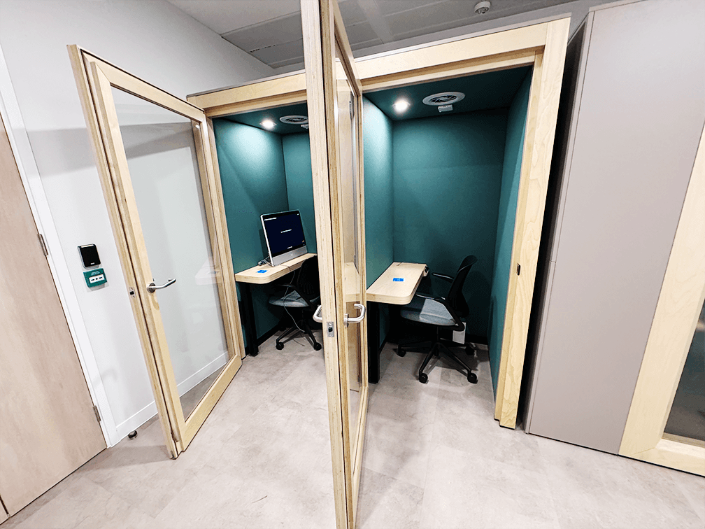 Ouno Media studio sound proof booths