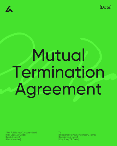 Mutual Termination Agreement