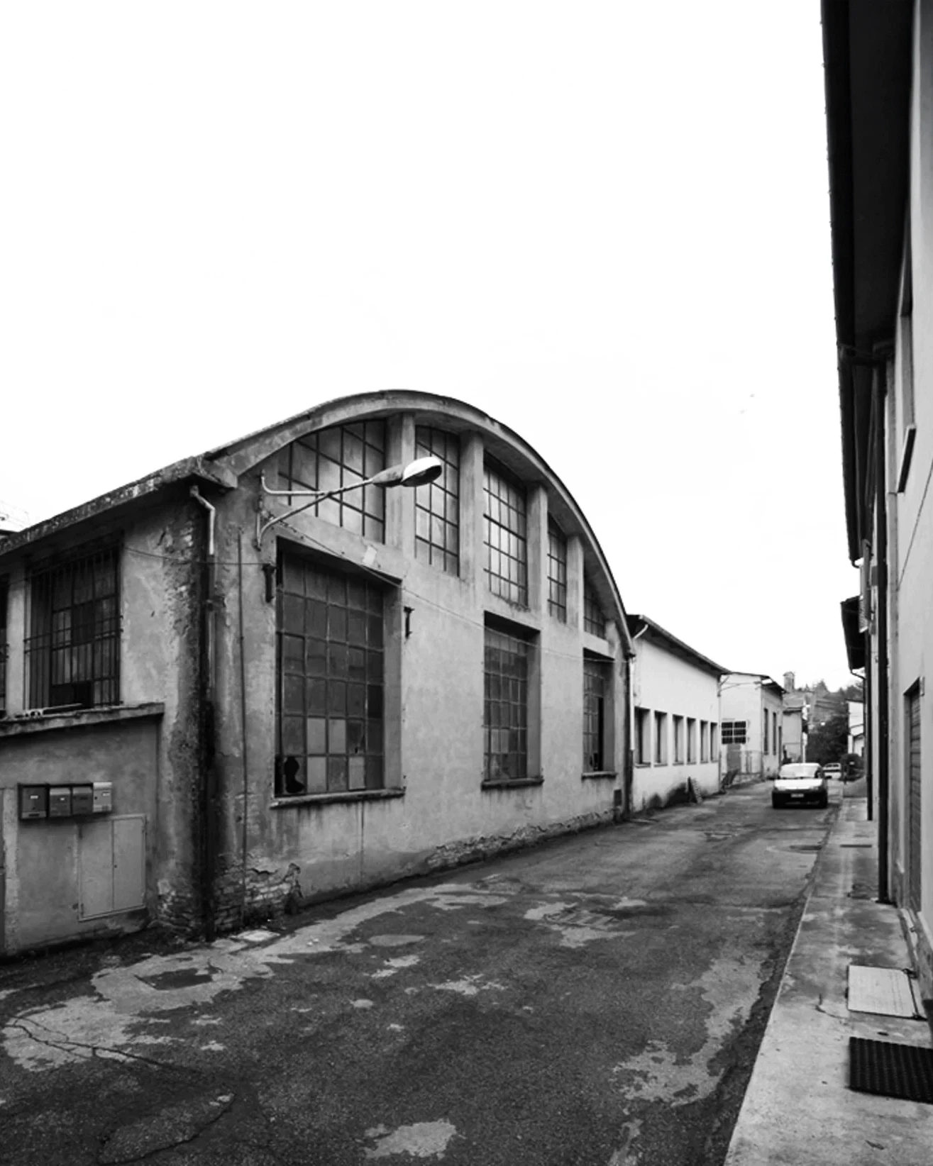 Workshop made of bright wood