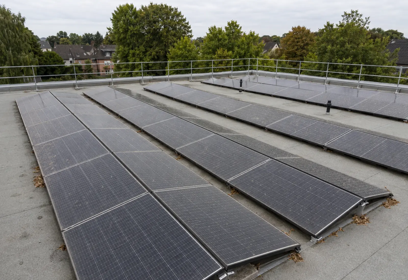 Solaranlagenreinigung vorher