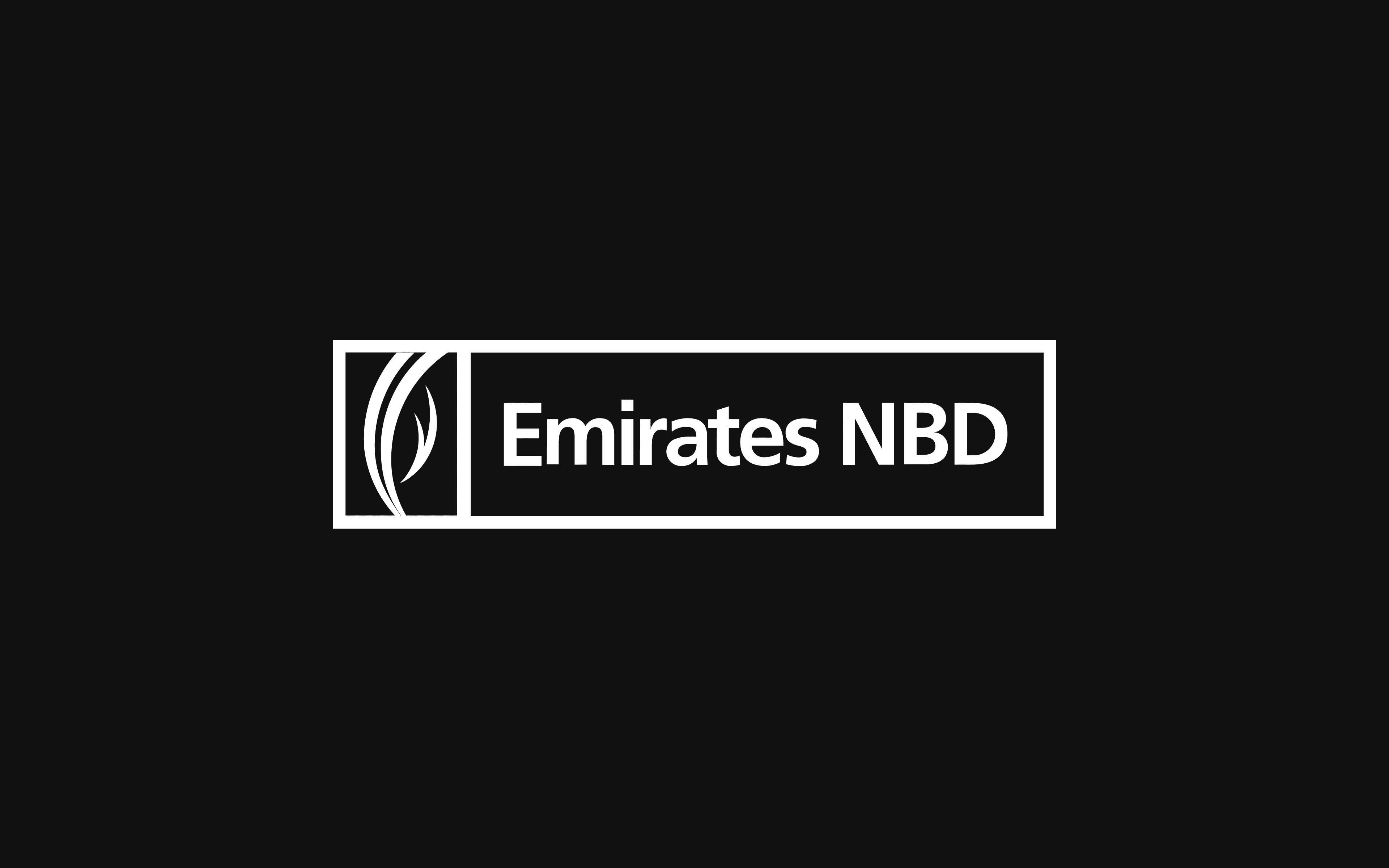 Logo of Emirates NBD.