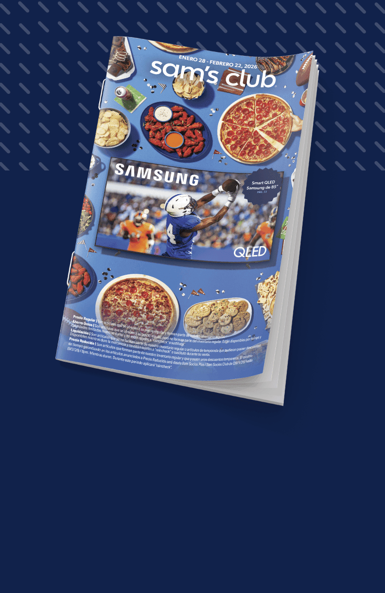 imagen de un chico joven escaneando diferentes productos con su celular para pagar con Scan & Go de Sam's Club