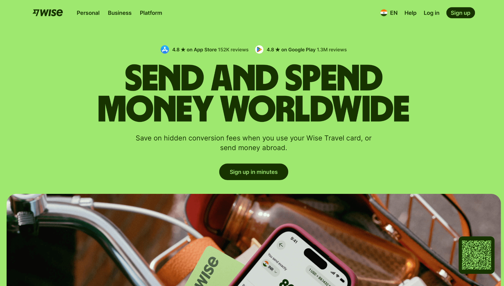 Wise - Best Skydo Alternative for International Payments