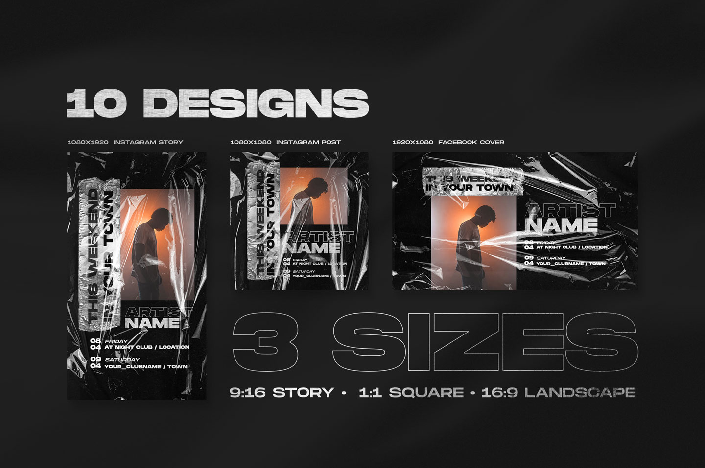 Collection of twenty four logos and fifty bonus vector shapes for Y2K style graphic design