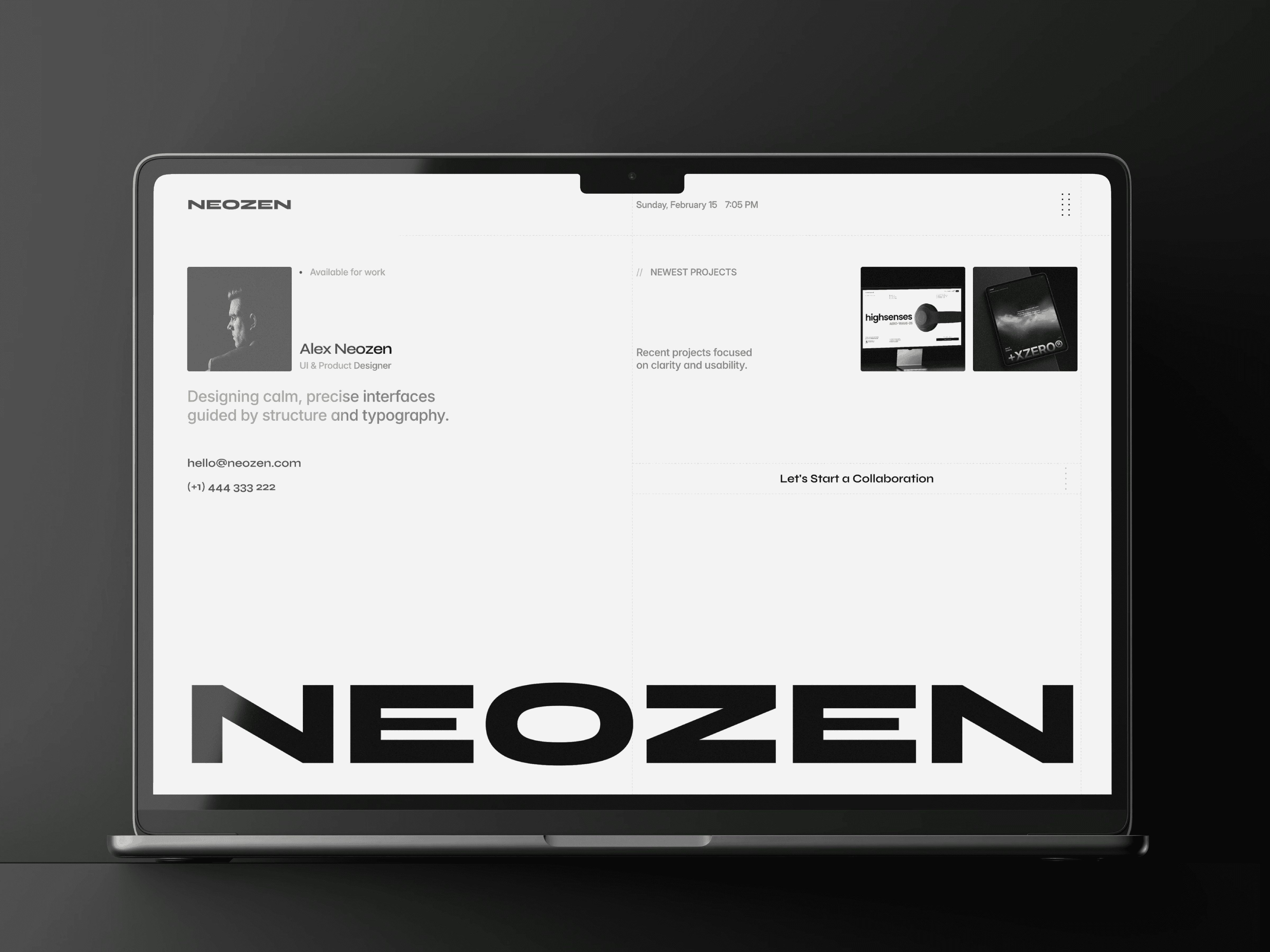 Neozen Screen