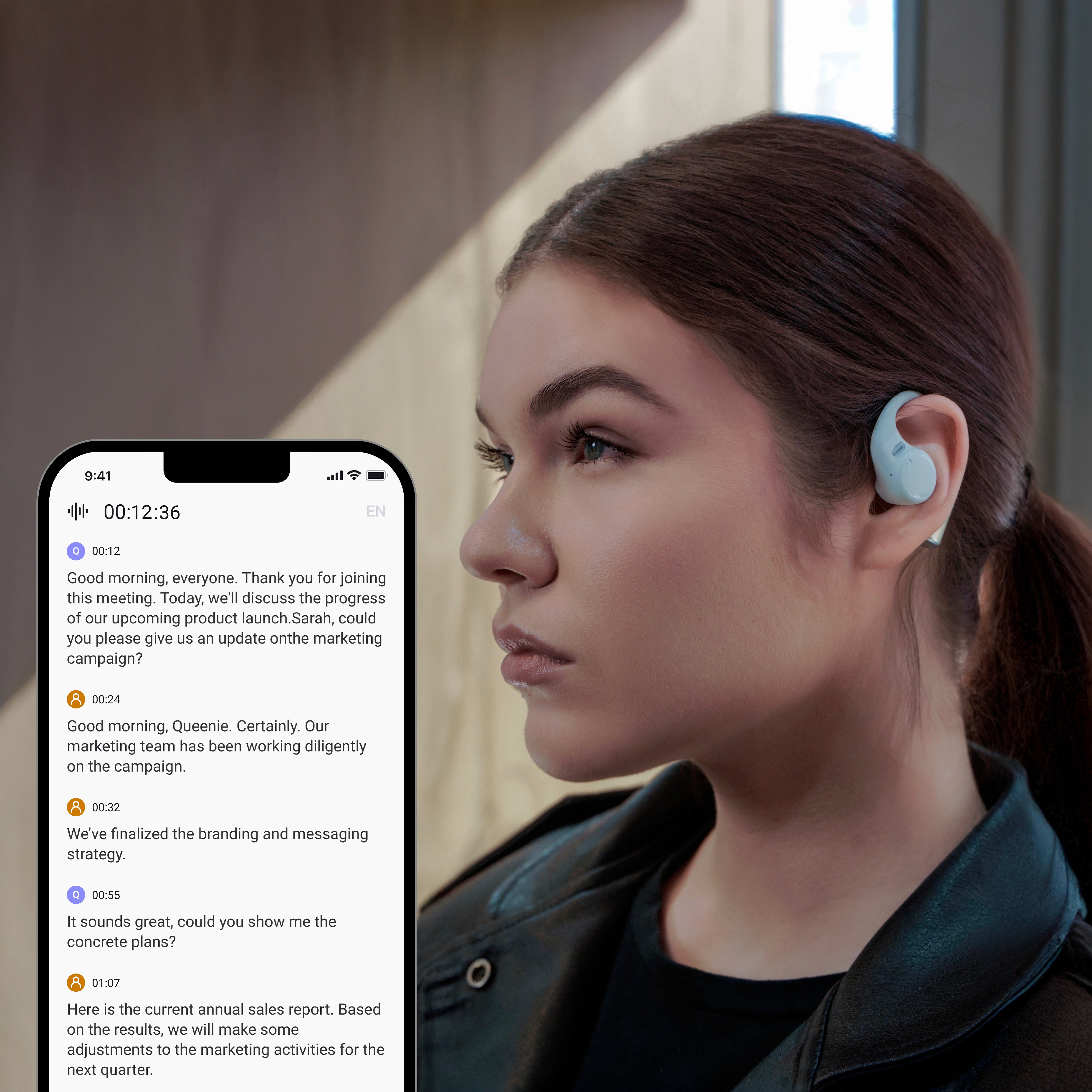 a white clock on a white surface