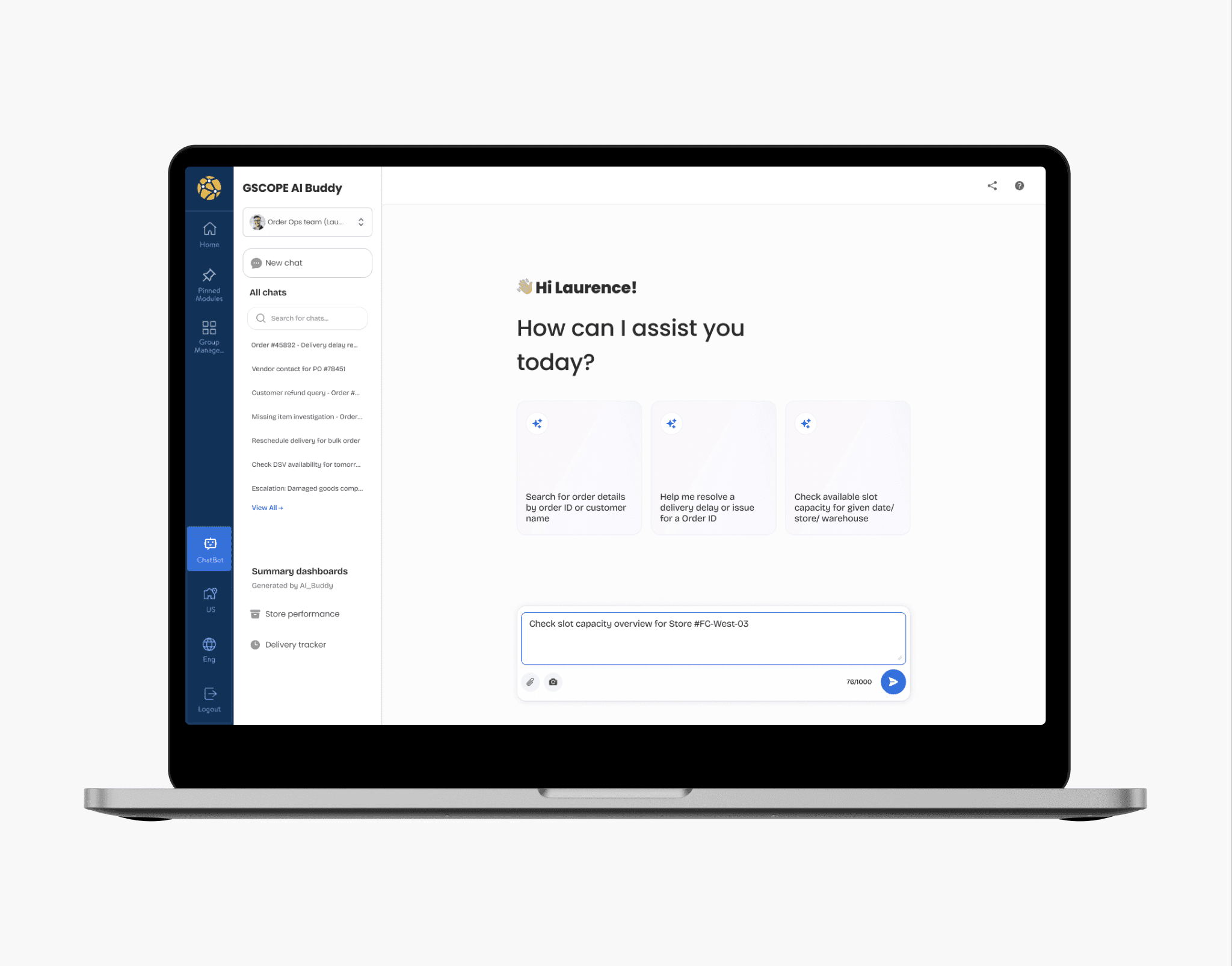 Happy dog with tongue out, smiling toward the camera close-up.