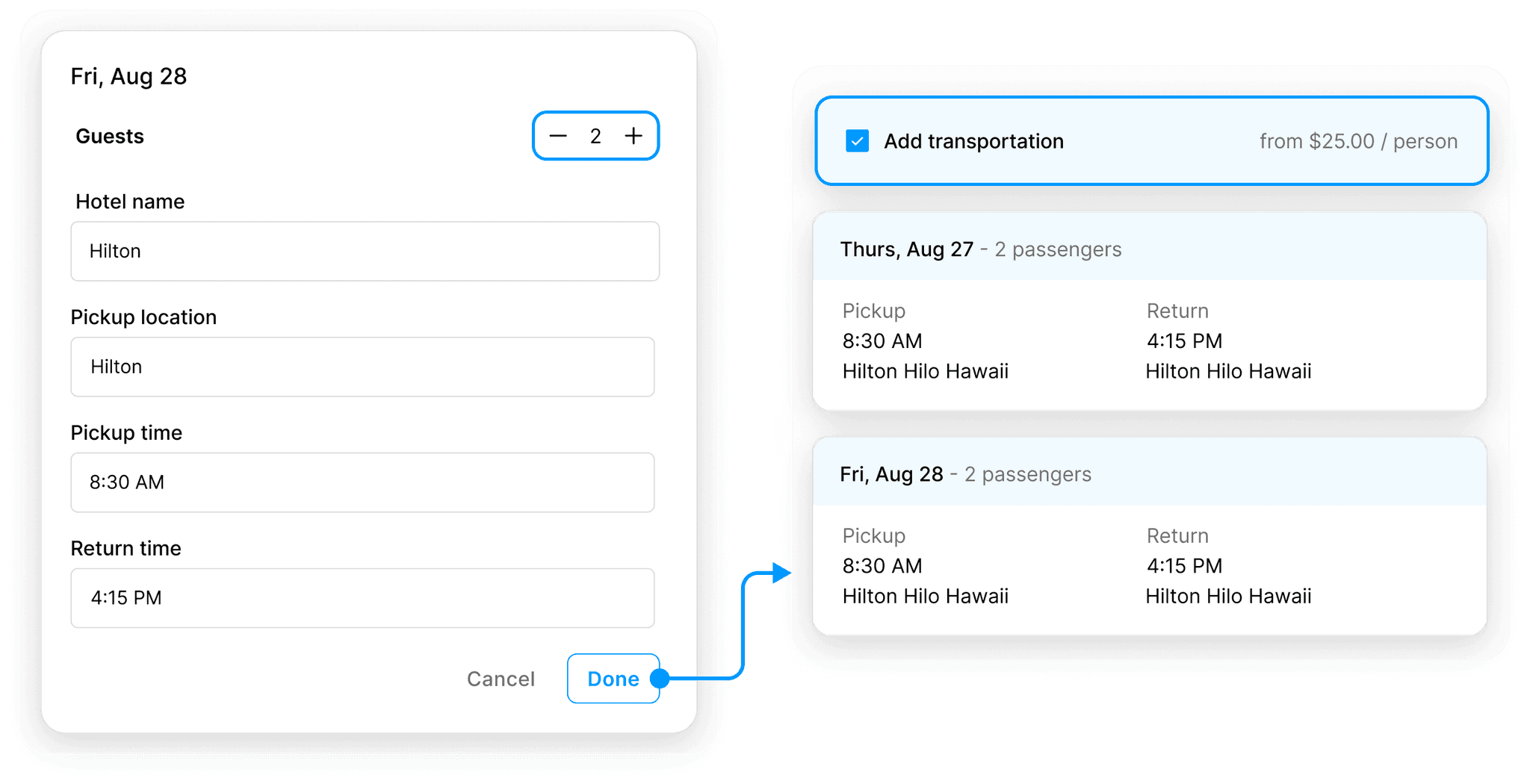 Book Multi Day Transportation Packages