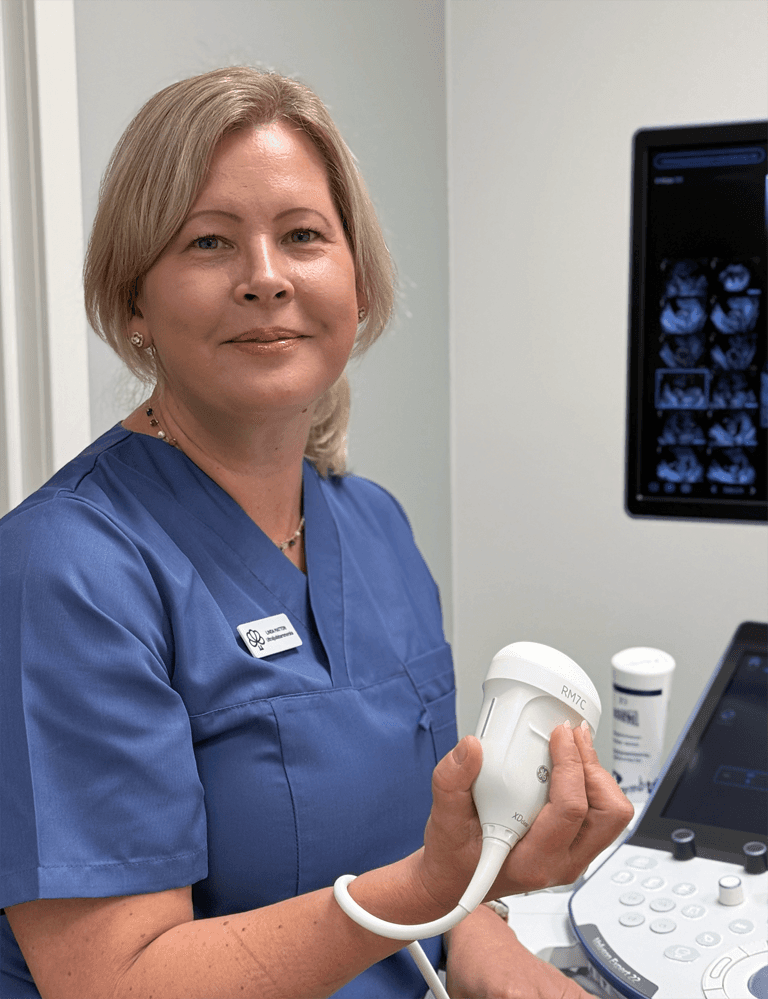 Foto på barnmorska Linda Matton