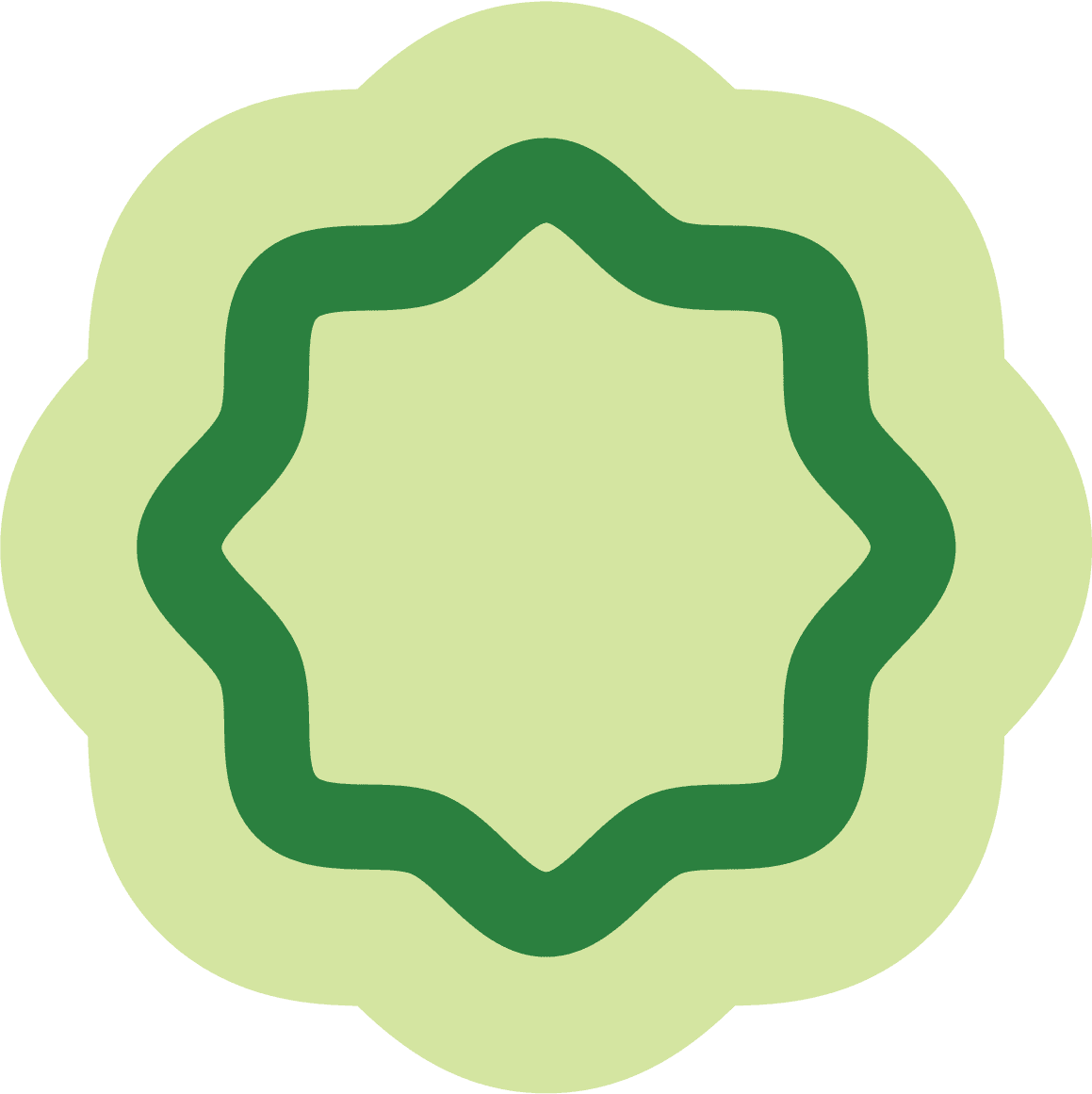 Badge icon representing custom print and design by Bendigo Graphics