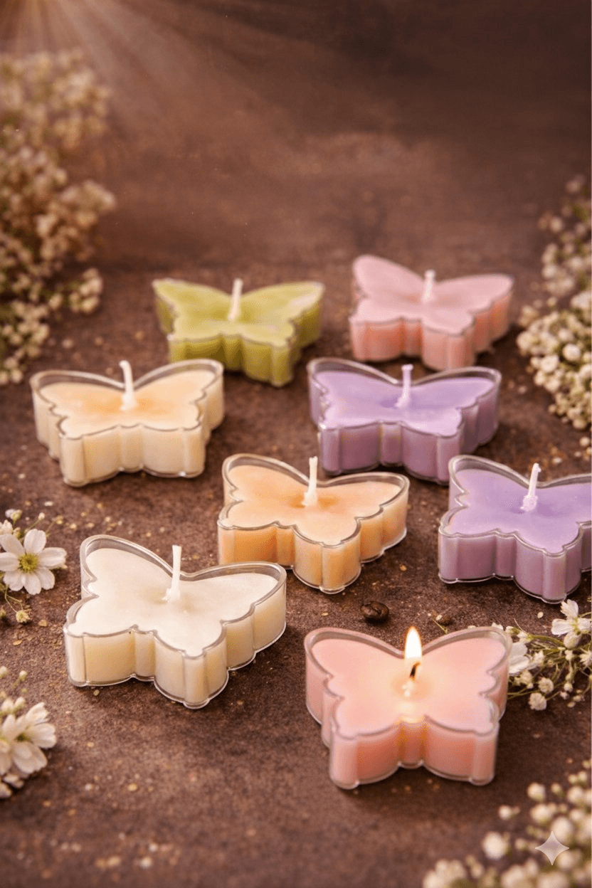 Butterfly tealight